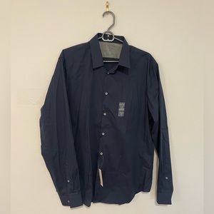 Men’s Calvin Klein Navy Blue Shirt